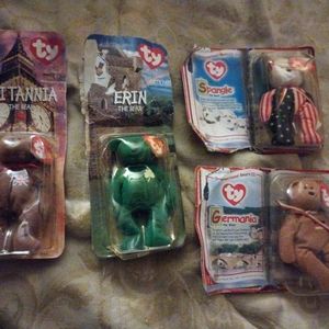 McDonald's teenie beanie babies.